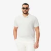 Herrpikétröja i klassisk passform med öppen hals, Paris Herrpikétröja i klassisk passform med öppen hals, Paris