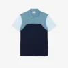 Herrpikétröja i regular fit L.12.12 med färgblock Herrpikétröja i regular fit L.12.12 med färgblock