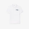 Herrpikétröja L.12.12 med tvättad effekt i regular fit Herrpikétröja L.12.12 med tvättad effekt i regular fit