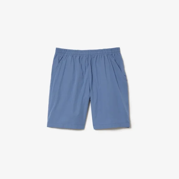Herrshorts i avslappnad passform med tvättad effekt Herrshorts i avslappnad passform med tvättad effekt