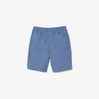 Herrshorts i avslappnad passform med tvättad effekt