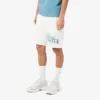 Herrshorts i bomullsfleece med grafiskt tryck Herrshorts i bomullsfleece med grafiskt tryck