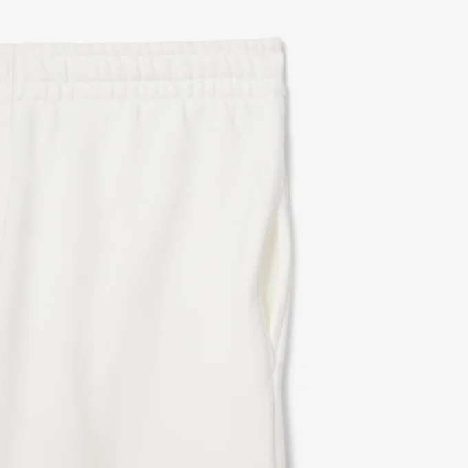 Herrshorts i bomullsfleece med grafiskt tryck Herrshorts i bomullsfleece med grafiskt tryck