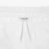 Herrshorts i fleece med broderad text i normal passform Herrshorts i fleece med broderad text i normal passform