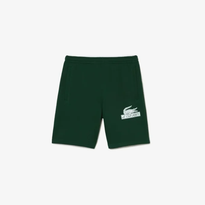 Herrshorts i oborstad ekologisk bomullsfleece Herrshorts i oborstad ekologisk bomullsfleece