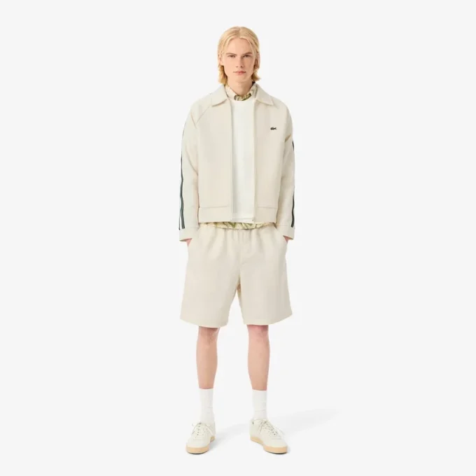Herrshorts i ullblandning med normal passform Herrshorts i ullblandning med normal passform