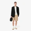 Herrshorts i ullblandning med normal passform Herrshorts i ullblandning med normal passform