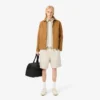 Herrshorts i ullblandning med normal passform Herrshorts i ullblandning med normal passform