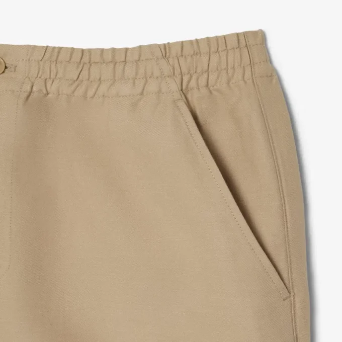 Herrshorts i ullblandning med normal passform Herrshorts i ullblandning med normal passform