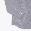 Herrskjorta i poplin med rutmönster i normal passform Herrskjorta i poplin med rutmönster i normal passform