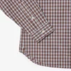 Herrskjorta i poplin med rutmönster och normal passform Herrskjorta i poplin med rutmönster och normal passform