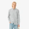 Herrskjorta i regular fit med randigt pinpoint-tyg Herrskjorta i regular fit med randigt pinpoint-tyg