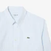 Herrskjorta i regular fit med randigt pinpoint-tyg Herrskjorta i regular fit med randigt pinpoint-tyg