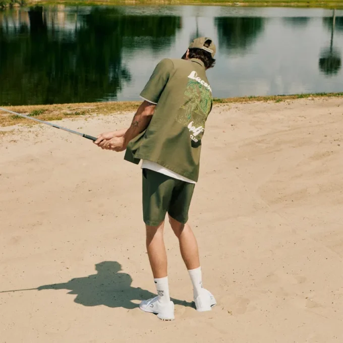 Herrskjorta i stretch med Ultra Dry-tryck för Golf Herrskjorta i stretch med Ultra Dry-tryck för Golf