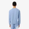 Herrsweatshirt i fleece med tryck