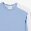 Herrsweatshirt i fleece med tryck
