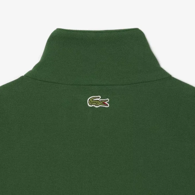 Herrsweatshirt i lös passform med signaturmärke Herrsweatshirt i lös passform med signaturmärke