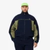 Herrsweatshirt i piqué med dragkedja och lös passform Herrsweatshirt i piqué med dragkedja och lös passform