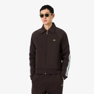 Herrsweatshirt med dragkedja, tillverkad i Frankrike