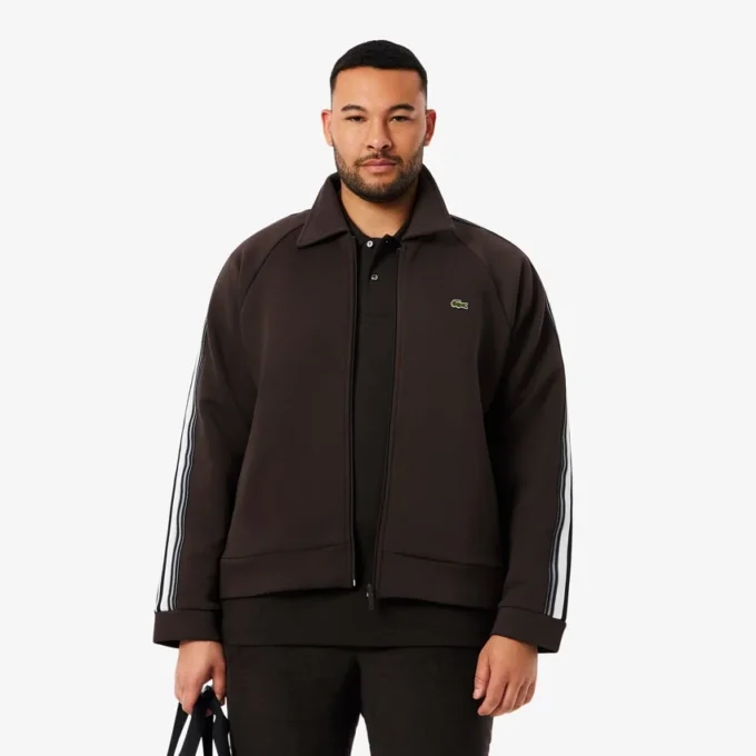 Herrsweatshirt med dragkedja, tillverkad i Frankrike Herrsweatshirt med dragkedja, tillverkad i Frankrike