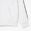 Herrsweatshirt med klassisk passform, logotyp och ränder Herrsweatshirt med klassisk passform, logotyp och ränder
