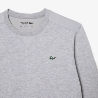 Herrsweatshirt med meshpaneler