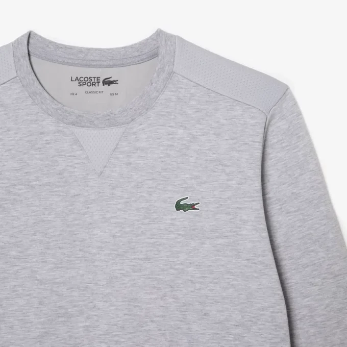 Herrsweatshirt med meshpaneler Herrsweatshirt med meshpaneler