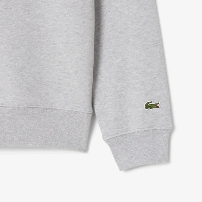 Herrsweatshirt med rund hals och klassisk passform Herrsweatshirt med rund hals och klassisk passform
