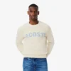 Herrtröja i ull med intarsia-mönster Herrtröja i ull med intarsia-mönster