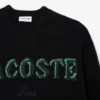 Herrtröja i ull med intarsia-mönster Herrtröja i ull med intarsia-mönster