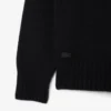 Herrtröja i ull med intarsia-mönster Herrtröja i ull med intarsia-mönster