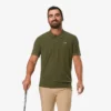 Herrtröja med korta ärmar, polokrage och golfmönster Herrtröja med korta ärmar, polokrage och golfmönster