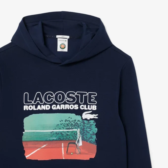 Hoodie för män i Roland Garros-utgåvan