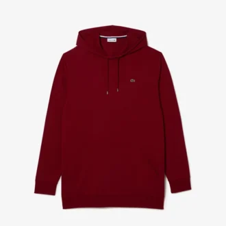 Hoodie i lång modell för män