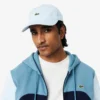Hoodie med dragkedja och färgblock för herr