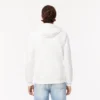 Hoodie med dragkedja och färgblock för herr