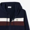 Hoodie med dragkedja och färgblock för herr Hoodie med dragkedja och färgblock för herr