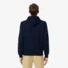 Hoodie med logostripe och dragkedja