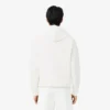 Hoodie med logostripe och dragkedja