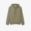 Hoodie med logostripe och dragkedja