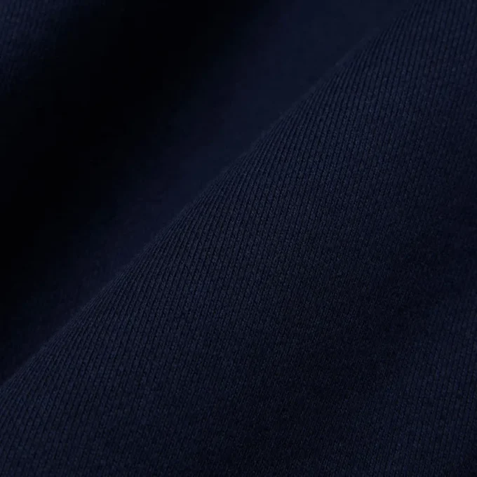 Hoodie med logostripe och dragkedja