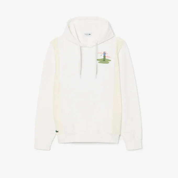 Huvtröja med golfmotiv
