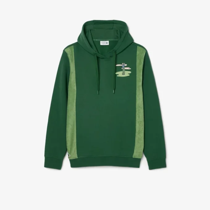 Huvtröja med golfmotiv