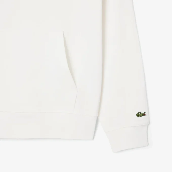 Huvtröja med präglad logotyp