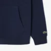 Huvtröja med präglad logotyp