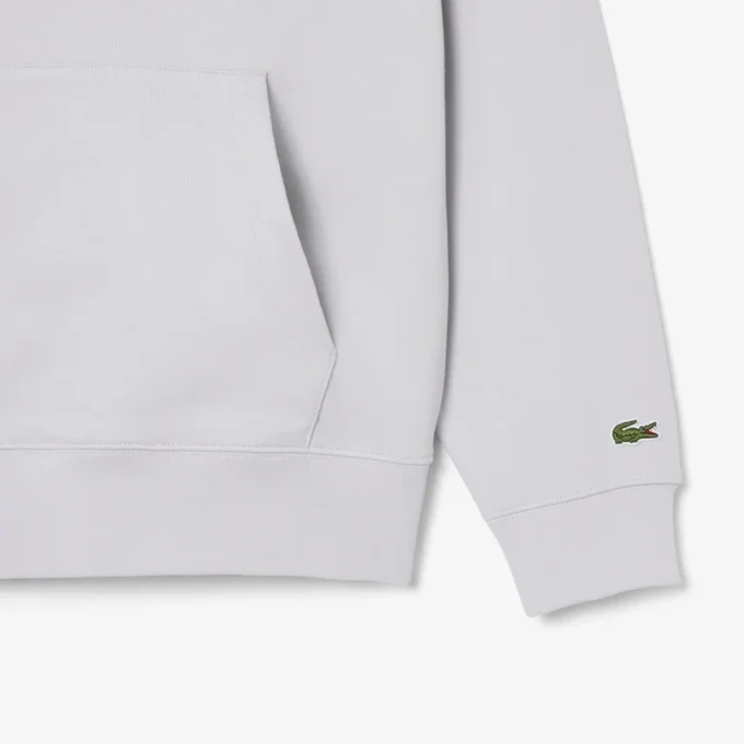 Huvtröja med präglad logotyp
