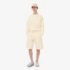 Interlock-shorts med avslappnad passform