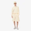 Interlock-shorts med avslappnad passform