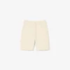 Interlock-shorts med avslappnad passform