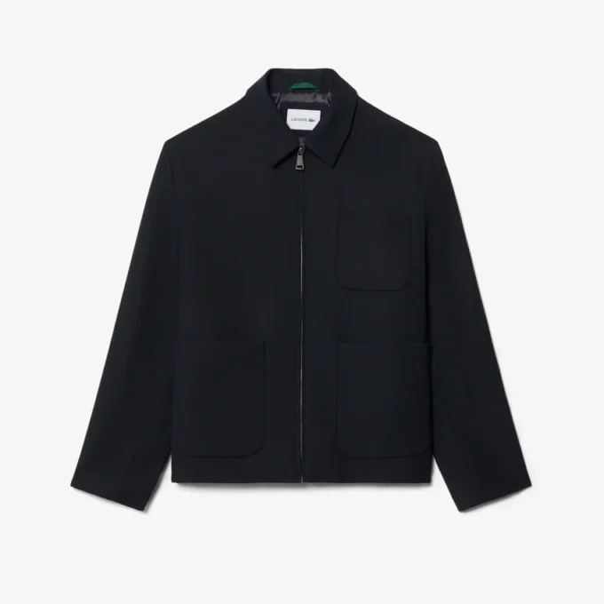 Jacka i twill av ullblandning Jacka i twill av ullblandning